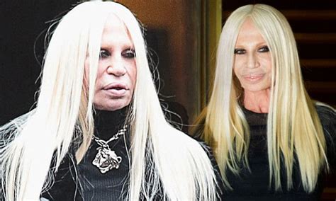 donatella versace instagramù|donatella versace without make up.